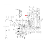 Cybex Strength System Cable Assembly 17140-002-hydrafitnessparts