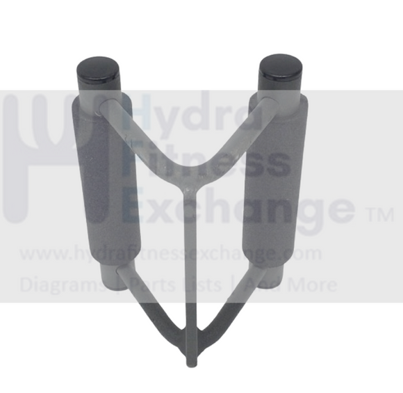 cybex seated row Cybex Strength System Double D Seated Foam Grip Row Home Gym Attachment 4860728