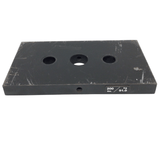 Cybex Strength System Weight Stack Plate L 11" x W 6" x H 1" Guide Rod Hole 1"-hydrafitnessparts