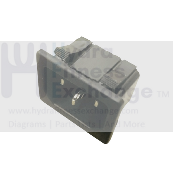 Cybex Tectrix 4000 Stepper Step Power Entry Input Supply Socket C13 4000-C13-hydrafitnessparts