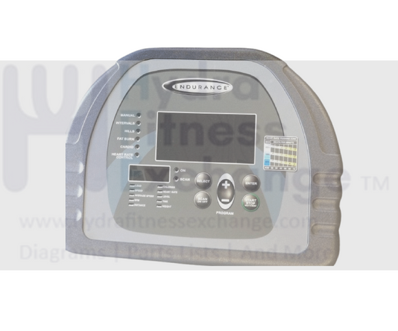 Endurance E5 Elliptical Display Console Panel 1003-3-71-hydrafitnessparts
