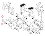 Epic FreeMotion Elliptical Left Pedal Knob with End Cap 328294 & 326902-hydrafitnessparts