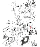 Epic FreeMotion Gold's Gym 300 C H50e i7.7 550E Cycle Trainer Bike Magnet 113842-hydrafitnessparts