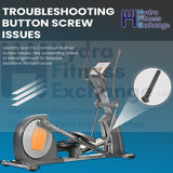 Epic FreeMotion HealthRider Proform Elliptical Button Screw Bolt M10 x 88MM 180009-hydrafitnessparts