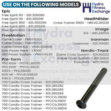 Epic FreeMotion HealthRider Proform Elliptical Button Screw Bolt M10 x 88MM 180009-hydrafitnessparts