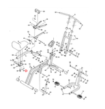 Epic Freemotion Gold's Gym Health Rider Icon Image Nordictrack Proform Reebok Weider Weslo Miscellaneous Cardio Nylon Hex Lock Nut 121576-hydrafitnessparts