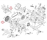 Epic Freemotion ProForm Elliptical Flywheel Pulley Assembly 355179 & 255072-hydrafitnessparts