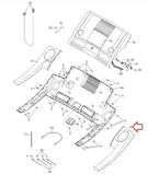 Epic Gold's Gym HealthRider NordicTrack Proform Treadmill Right Handrail 223756-hydrafitnessparts