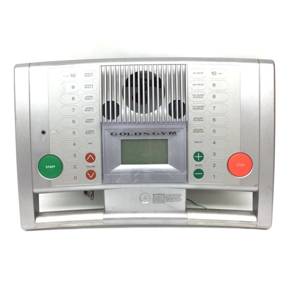 Epic Gold's Gym HealthRider Treadmill Display Console Panel MFR-ETCW05607 263047-hydrafitnessparts