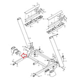 Epic HealthRider NordicTrack Proform Treadmill Left Inner Base Cover 372698-hydrafitnessparts
