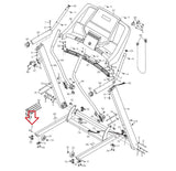 Epic Healthrider Treadmill Button Head Hex Socket Screw 3/8"-16x2.45" 195683-hydrafitnessparts