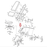 Epic NordicTrack Proform Bench Press Flat Head Screw M10 X 20MM 279001-hydrafitnessparts