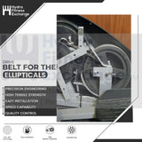 Fitnex ZR-7000 Elliptical Pulley Drive Belt 37.75"-hydrafitnessparts