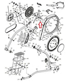 FreeMotion NordicTrack Elite 12.9T NTEL712140 Elliptical Crank Arm Washer 346533-hydrafitnessparts