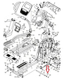 FreeMotion NordicTrack Elite 12.9T NTEL712140 Elliptical Washer M10 Large 356253-hydrafitnessparts