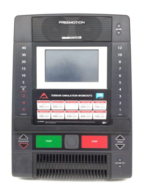 FreeMotion NordicTrack Treadmill Display Console Assembly MFR EKSF15619 290099-hydrafitnessparts
