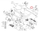 FreeMotion NordicTrack Treadmill Right Front Cushion 290069-hydrafitnessparts