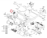 FreeMotion Nordictrack Treadmill Left Rear Deck Isolator Spring 290070-hydrafitnessparts