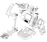FreeMotion e11.6 Elliptical Display Console Screen Frame Mount Wire Harness-hydrafitnessparts