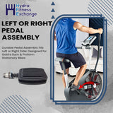 Gold's Gym Proform 390 280 Stationary Bike Left or Right Pedal Assembly 266524-hydrafitnessparts