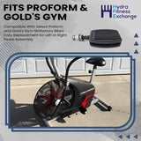 Gold's Gym Proform 390 280 Stationary Bike Left or Right Pedal Assembly 266524-hydrafitnessparts