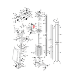 Gold's Gym Weider XRS 50 Strength System Double U-Bracket 371271-hydrafitnessparts