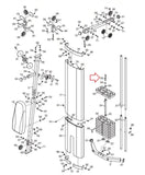 Gold's Gym XR 45 Strength System Cable Assembly 257662 118"-hydrafitnessparts