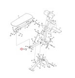 Health Rider Icon Image Strength System Internal Rectanglar Endcap 2 x 3 149217-hydrafitnessparts