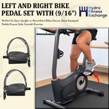 Health Rider Proform Reebok Stationary Bike Pedal Pair 916 Inch 231782 & 231781-hydrafitnessparts