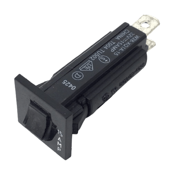 HealthTrainer Keys Fitness Treadmill Power Entry Circuit Breaker 15A 408-00028-hydrafitnessparts