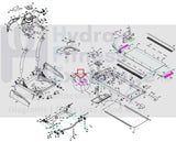 Horizon AFG Vision Fitness Livestrong Treadmill Power Switch on off 003326-00-hydrafitnessparts