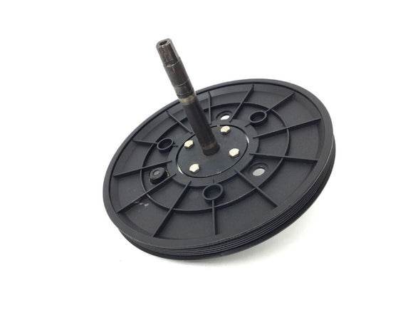 Horizon Elite U7 - UB Upright Bike Crank Axle Drive Set W/Flywheel 1000353802-hydrafitnessparts