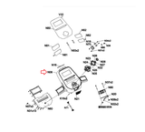 Horizon Fitness 7.8AT-04 TM1000C Treadmill Console Base Casing 1000437752-hydrafitnessparts