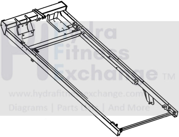 Horizon Fitness 7.8AT-04 TM1000C Treadmill Frame Set 1000462836