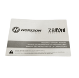 Horizon Fitness 7.8AT TM758 TM1000 Treadmill Owner's User Manual 1000439969-hydrafitnessparts
