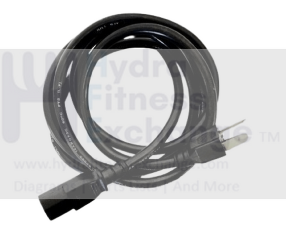 Horizon Fitness AFG Livestrong Treadmill Right Angle Power Supply Cord 002169-A-hydrafitnessparts