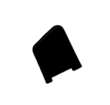 Horizon Fitness AR52 AR53 Rower Right Frame Foot Pad 1000412107-hydrafitnessparts