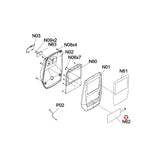 Horizon Fitness AR52 Rower Display Console 9 Keys Membrane Keypad 1000411338-hydrafitnessparts