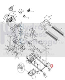 Horizon Fitness Advanced Group Treadmill Right Frame Base End Cap 001357-EC-hydrafitnessparts