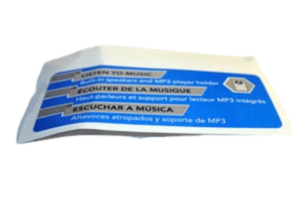 Horizon Fitness CT5.2 T101 Treadmill Right Left Console Sticker 1000203400-hydrafitnessparts