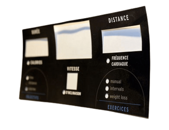 Horizon Fitness CT5.2 Treadmill French Console Overlay 1000209568-hydrafitnessparts