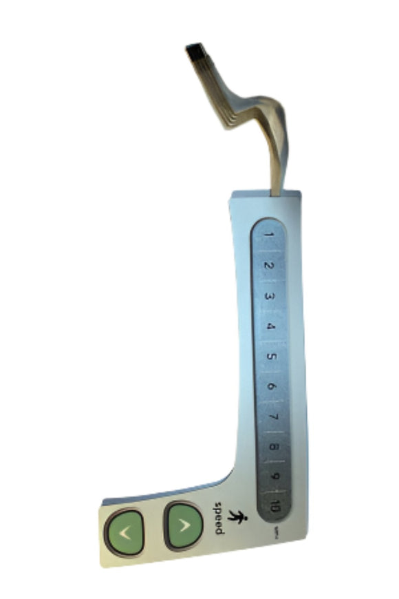 Horizon Fitness CT5.3 Treadmill Right English Overlay Keypad 1000212616-hydrafitnessparts