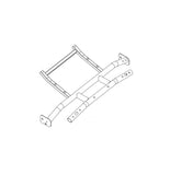 Horizon Fitness CT7.1 Treadmill Console Base Frame Set-hydrafitnessparts