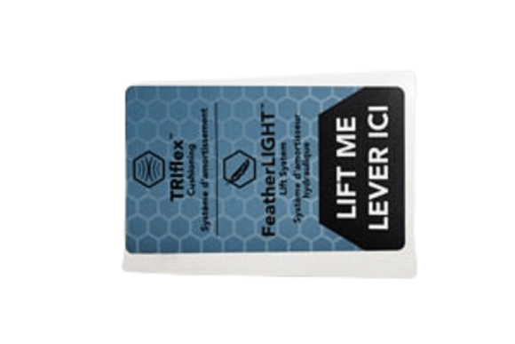 Horizon Fitness Ct5.1 Tm625 Treadmill Left Rear Sticker Cover 1000100913-hydrafitnessparts