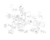 Horizon Fitness E900 - EP177 Elliptical Console Mast Boot Decal 071403-hydrafitnessparts