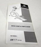 Horizon Fitness EP189 Elliptical Owner User's Manual Assembly 076530-hydrafitnessparts