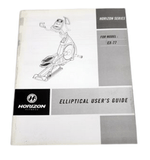 Horizon Fitness EP507 Elliptical Owner's User Manual 101966-hydrafitnessparts