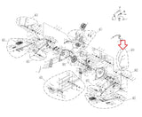 Horizon Fitness EP5481001US EP525 Elliptical Handlebar Grip-hydrafitnessparts