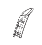 Horizon Fitness EP703 EP284 Elliptical Left Front Heart Rate Hand Sensor Pulse Set 1000374795-hydrafitnessparts