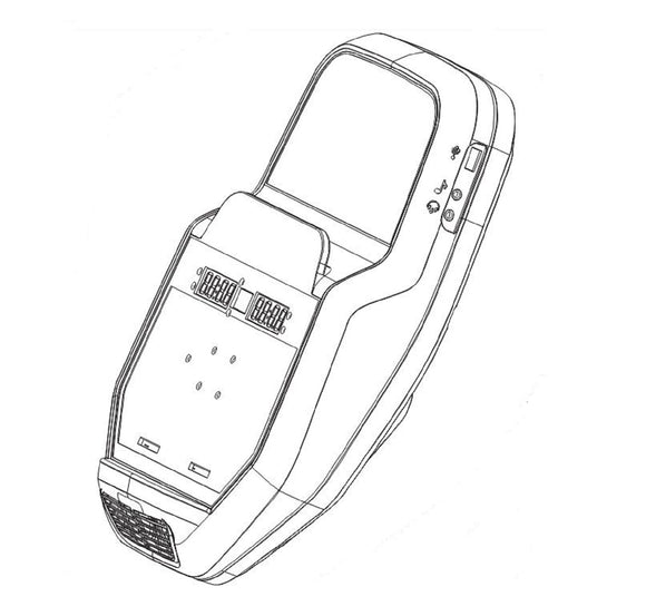 Horizon Fitness EP716 EP283 Elliptical Display Console Set Semi Assembly 1000419612-hydrafitnessparts